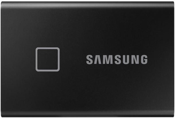 

Жорсткий диск Samsung Portable SSD T7 TOUCH 500GB USB 3.2 Type-C (MU-PC500K/WW) External Black