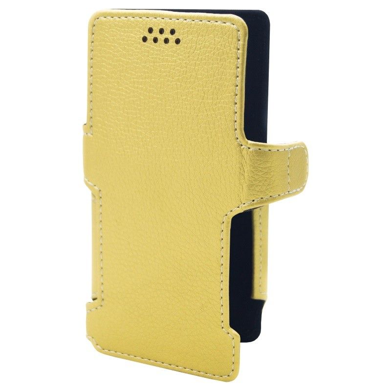 

Чохол-книжка StatusCase 5.2" універсальний Gold
