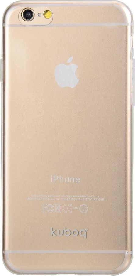 

Накладка Kuboq Ultra Thin TPU iPhone 6/6S Plus Transparent