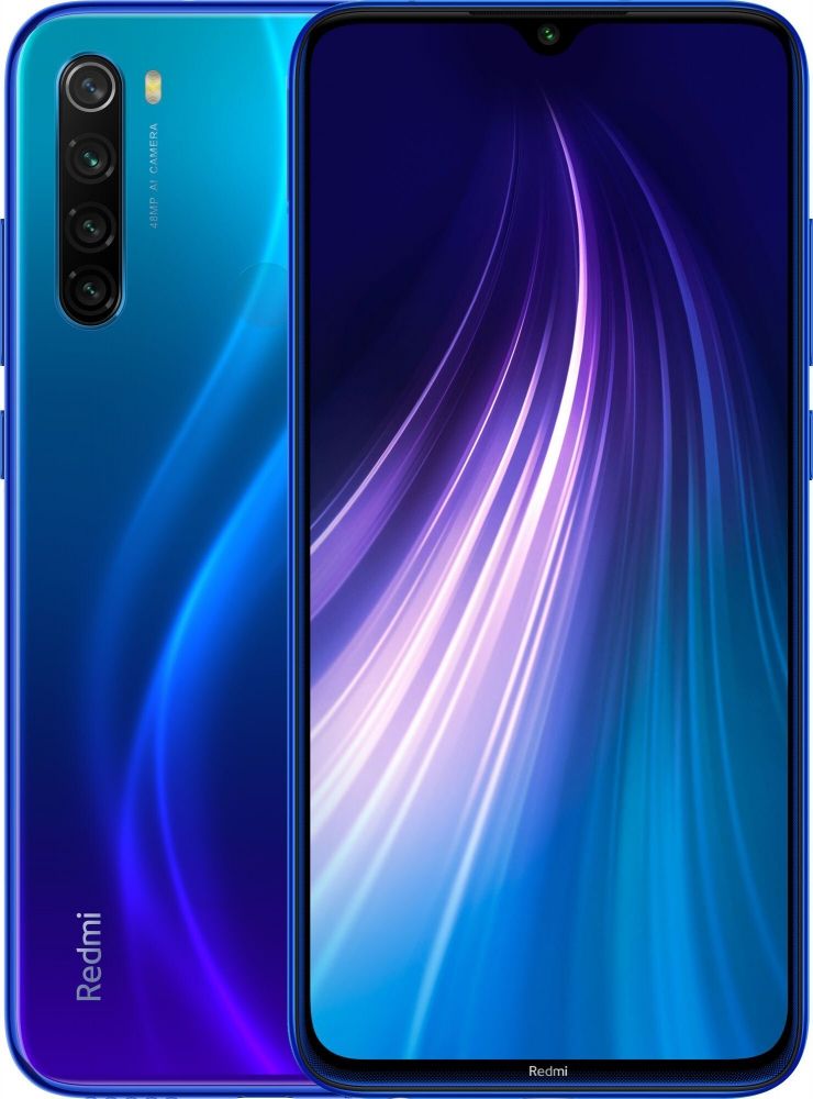 

Смартфон Xiaomi Redmi Note 8 4/64GB Neptune Blue (lifecell)