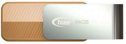 

USB флеш накопичувач Team C143 128GB (TC1433128GN01) Brown
