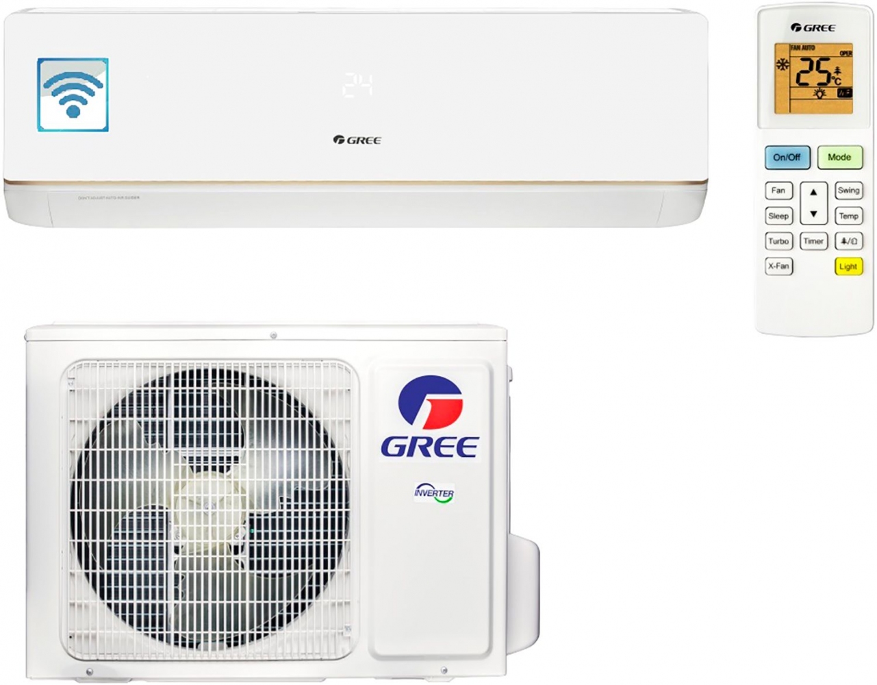 

Кондиціонер GREE GWH07AAB-K3DNA5A (BORA INVERTER)