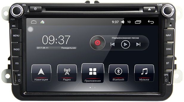 

Автомагнитола штатная AudioSources T90-810A Volkswagen с Navitel