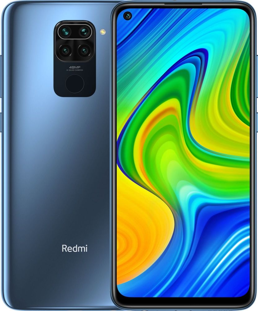 

Смартфон Xiaomi Redmi Note 9 3/64GB (NFC) Midnight Grey