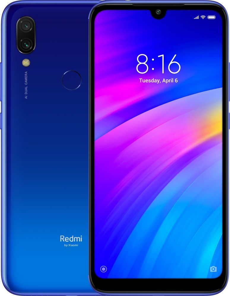 

Смартфон Xiaomi Redmi 7 3/32GB Comet Blue