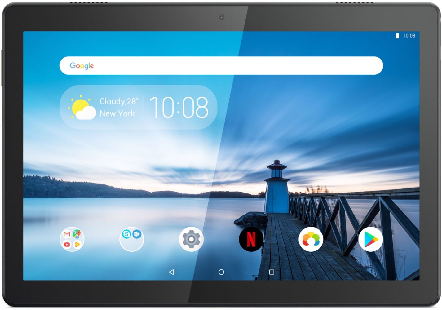 Акция на Планшет Lenovo Tab M10 TB-X505L LTE 2/32GB (ZA4H0012UA) Slate Black от Територія твоєї техніки