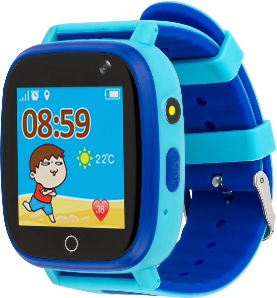 

Смарт-годинник AmiGo GO001 iP67 Blue (131882) - Уцінка