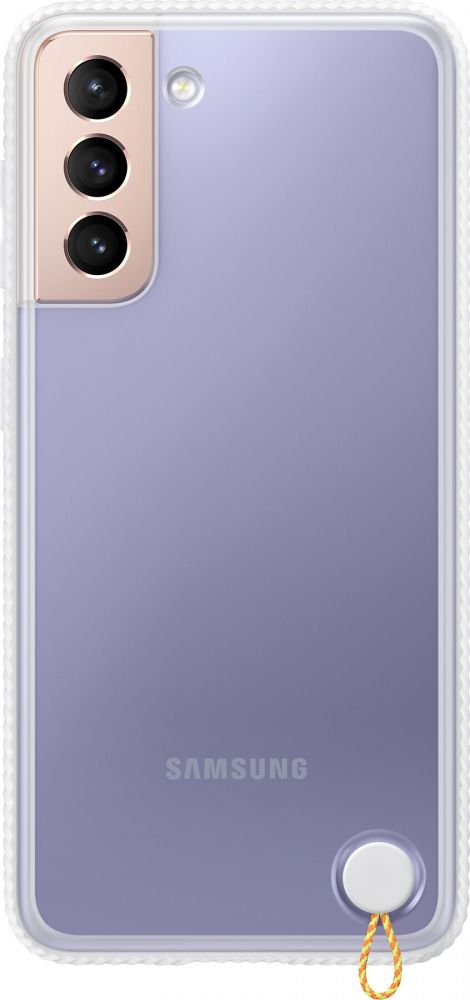 

Накладка Samsung Clear Protective Cover для Samsung Galaxy S21 Plus (EF-GG996CWEGRU) White