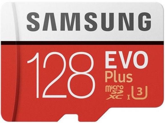 

Карта пам'яті Samsung EVO Plus microSDXC 128GB UHS-I Class 10 + SD адаптер (MB-MC128HA/RU)