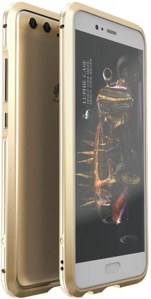 

Бампер Luphie Protection Huawei P10 Plus Gold