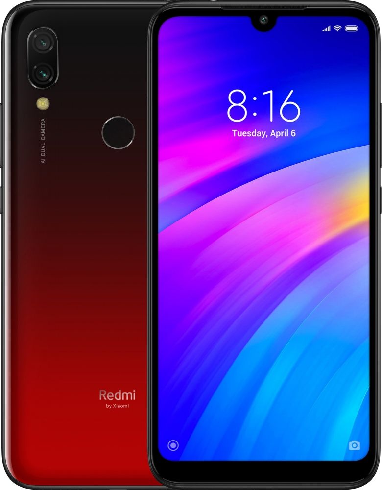 

Смартфон Xiaomi Redmi 7 3/32GB Lunar Red