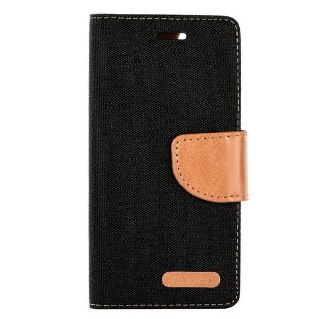 

Чохол-книжка Leather Book Cover Huawei P20 Lite Canvas Black