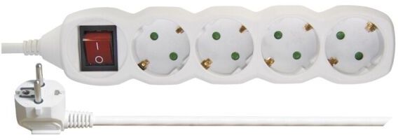 

Мережевий подовжувач Emos P1425 4 розетки 5 м White