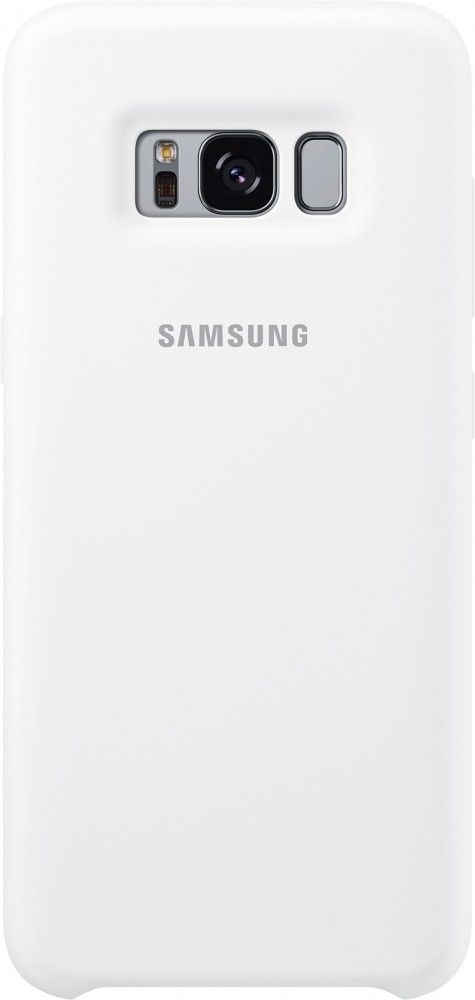 

Чехол Samsung Silicone Cover S8 Plus White (EF-PG955TWEGRU)