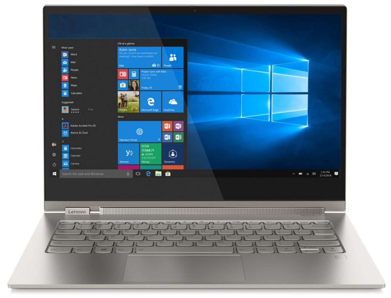 

Ноутбук Lenovo Yoga C930-13IKB (81C400Q8RA) Mica
