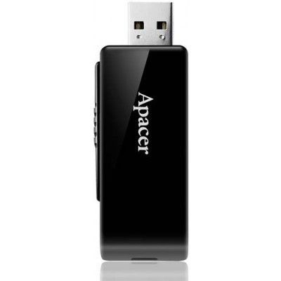 

USB флеш накопичувач Apacer AH350 32GB USB 3.0 Black (AP32GAH350B-1)