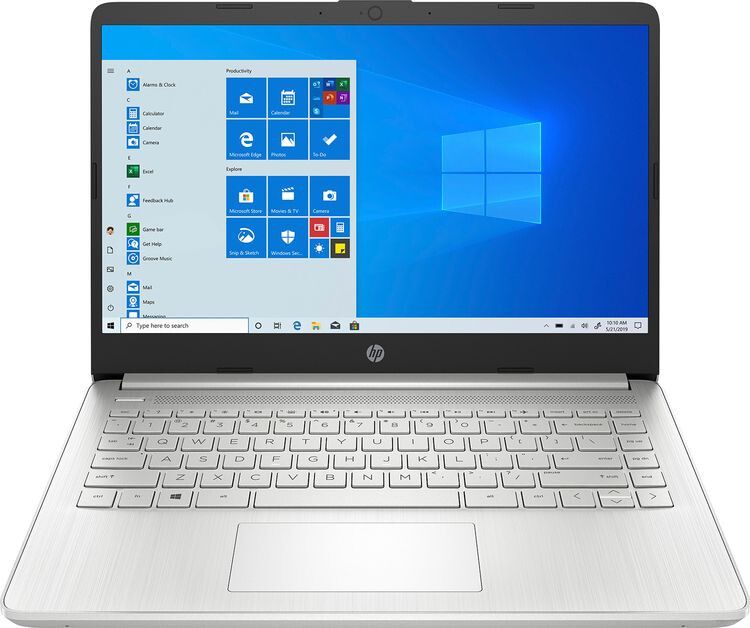

Ноутбук HP Laptop 14s-fq1008ua (422C8EA) Natural Silver