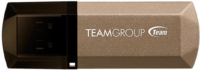 Акция на USB флеш накопичувач Team C155 64GB (TC155364GD01) Golden от Територія твоєї техніки