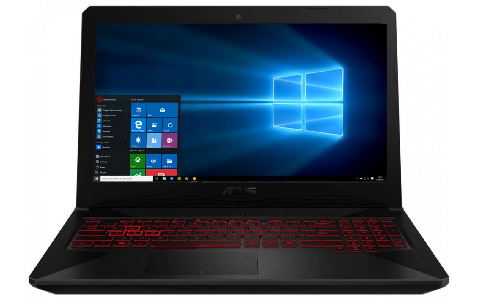 

Ноутбук ASUS TUF Gaming FX504GM-E4245T (90NR00Q2-M04880) Black/Red Pattern