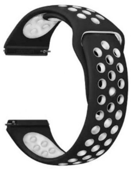 

Ремінець BeCover Nike Style для Nokia/Withings Steel/Steel HR (706442) White-Black