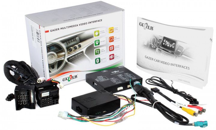 

Мультимедийный видео интерфейс Gazer VI700A-MIB2/SD (Seat/Skoda/VW)