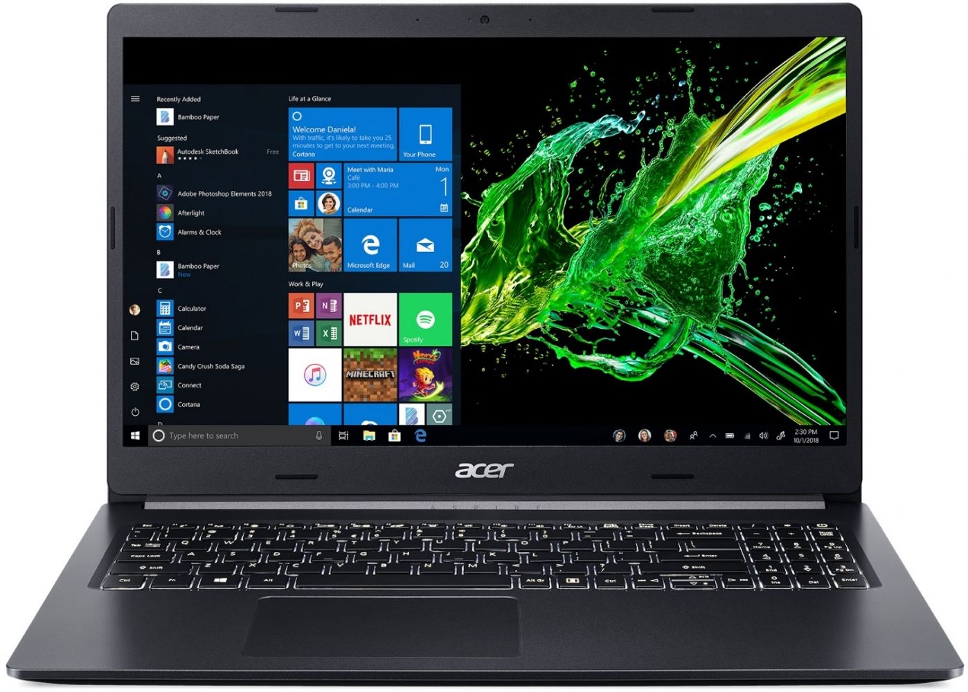 

Ноутбук Acer Aspire 5 A515-54G-799E (NX.HN0EU.011) Charcoal Black