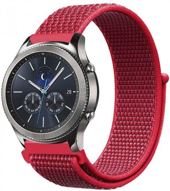 

Ремінець BeCover Nylon Style для Xiaomi Amazfit Stratos 1/2/2S/3 / GTR 2 / GTR 47 mm / GTR Lite 47 mm / Nexo / Pace (705892) Red