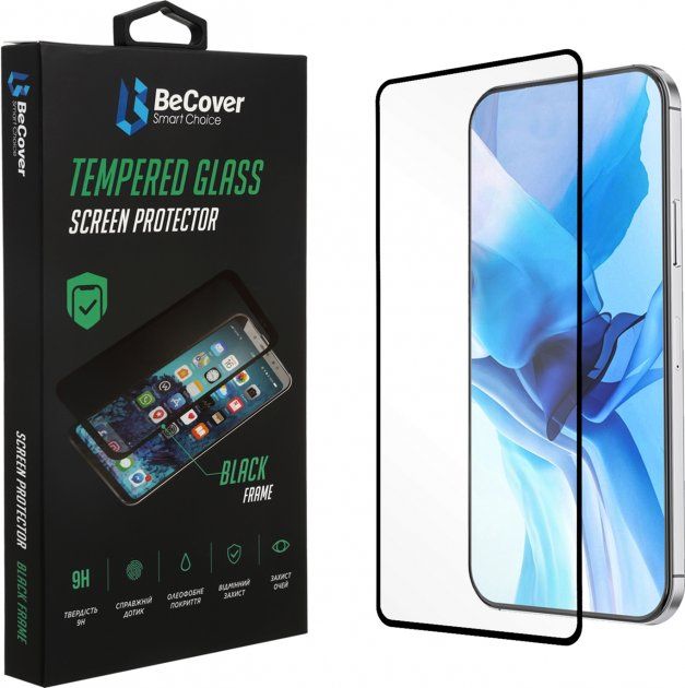 

Захисне скло BeCover для Xiaomi Redmi Note 10 / Note 10S (705993) Black