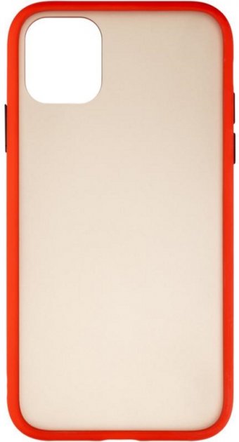 

Панель Gelius Bumper Mat Case для Apple iPhone 12/12 Pro Red