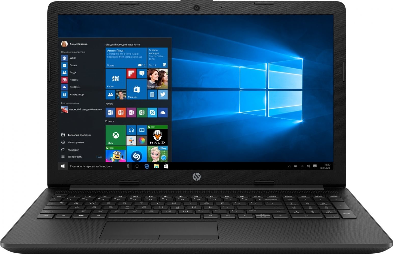 

Ноутбук HP 15-db1209ur (104G5EA) Black