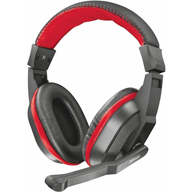 

Навушники Trust Ziva Gaming Headset (21953) Black-Red