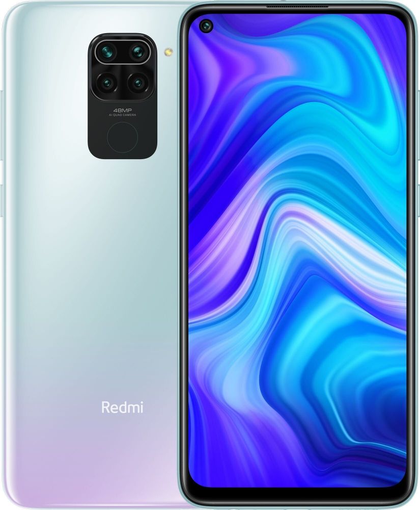 

Смартфон Xiaomi Redmi Note 9 3/64GB (NFC) Polar White