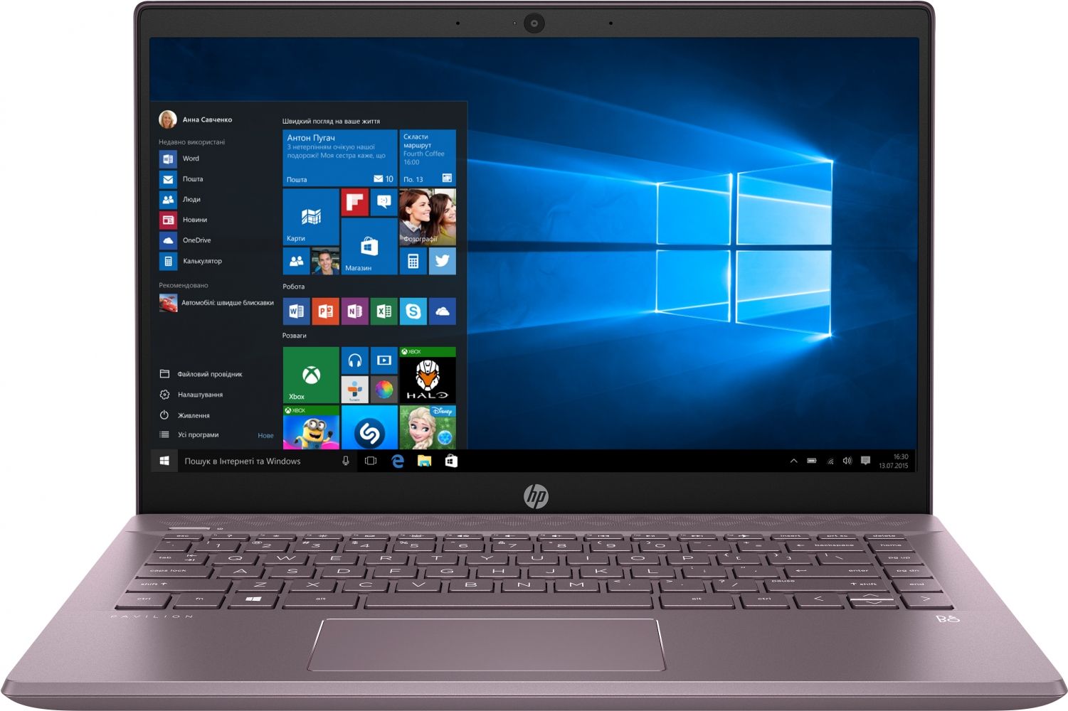 

Ноутбук HP Pavilion 14-ce3013ur (8PJ85EA) Misty Mauve