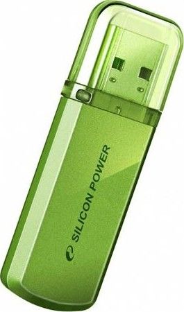 

USB флеш накопитель Silicon Power Helios 101 16 GB Green (SP0016GBUF2101V1N)