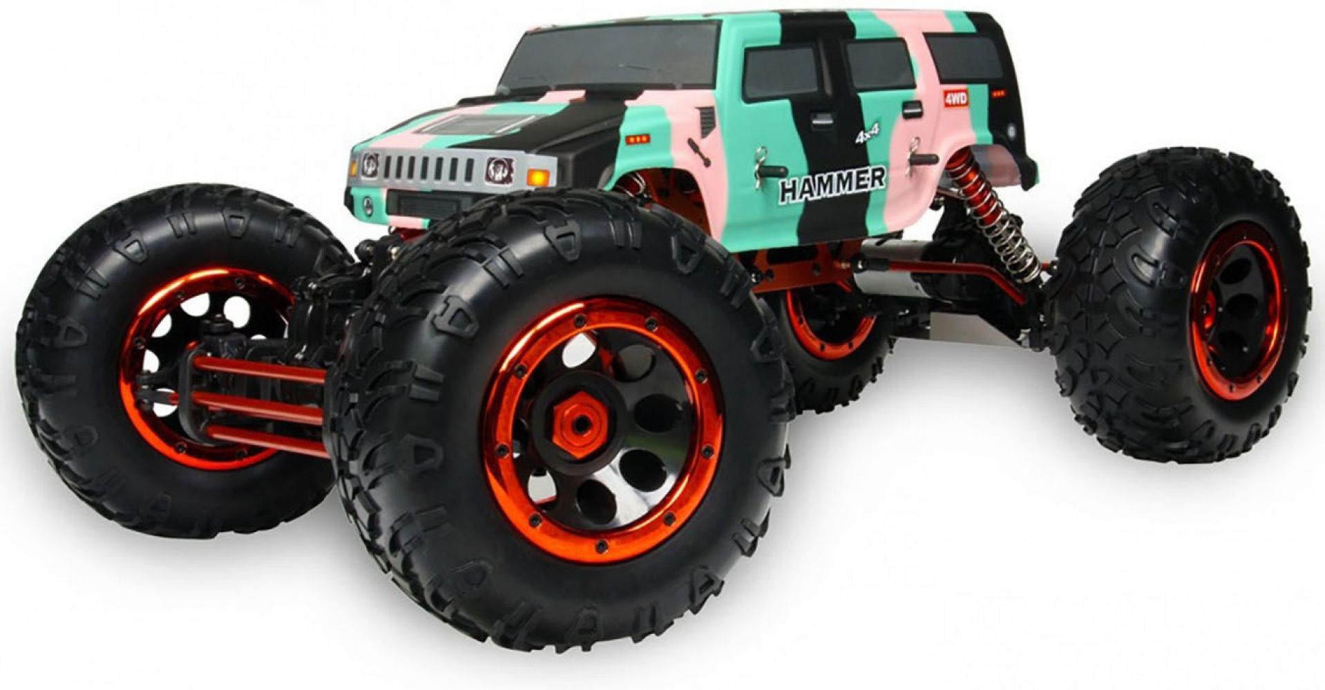 

Автомодель р/у HSP Краулер Big Climber Hummer 1:8 4WD электро RTR (94880T2)