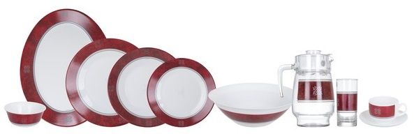 

Сервіз столовий Luminarc Rubis 46 предметів (N4784)