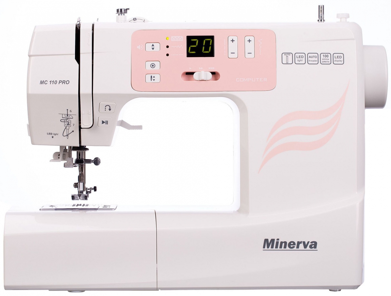 

Швейна машина MINERVA MC110 PRO