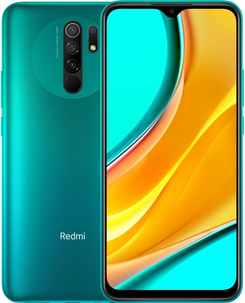 

Смартфон Xiaomi Redmi 9 4/64GB (NFC) Ocean Green