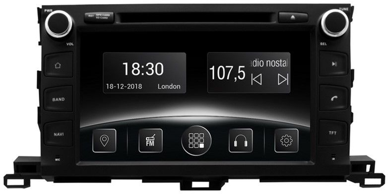 

Автомагнітола штатна Gazer CM5009-XU50 для Toyota Highlander (XU50) 2015-2017