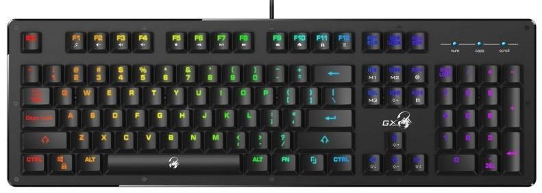 

Клавіатура дротова Genius Scorpion K10 USB Ukr (31310003409) Black