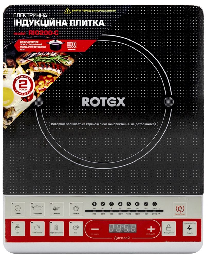 

Плита настільна ROTEX RIO200-C