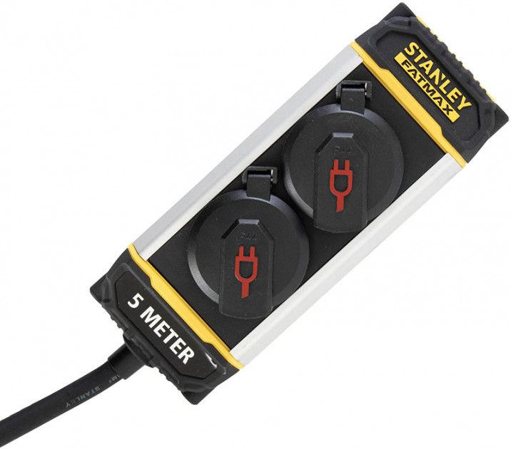 

Мережевий фільтр Stanley Fatmax 5 м, 2 розетки