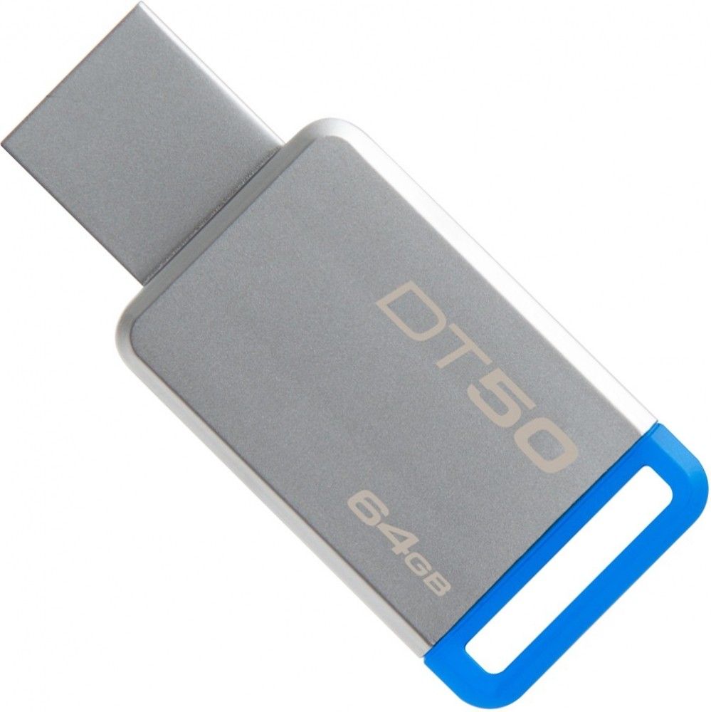 

USB флеш накопичувач Kingston DataTraveler 50 64GB Blue (DT50/64GB)