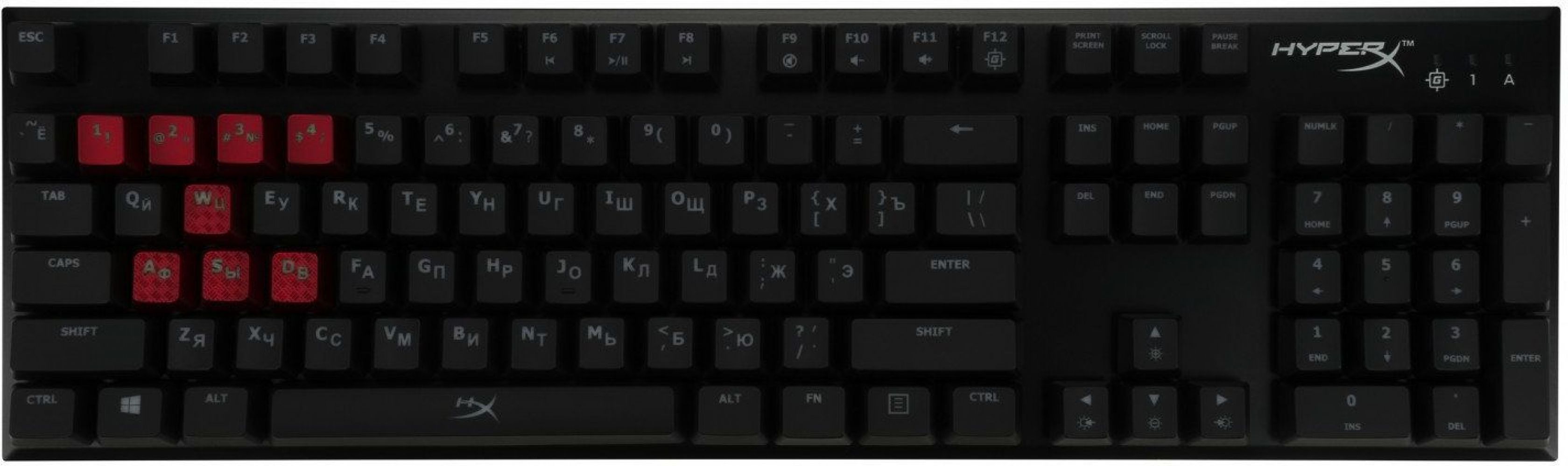 

Клавиатура проводная HyperX Alloy FPS Cherry MX USB (HX-KB1BR1-RU/A5) Brown