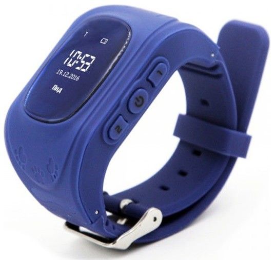 

Дитячий годинник-телефон з GPS трекером GOGPS K50 (K50DBL) Dark Blue