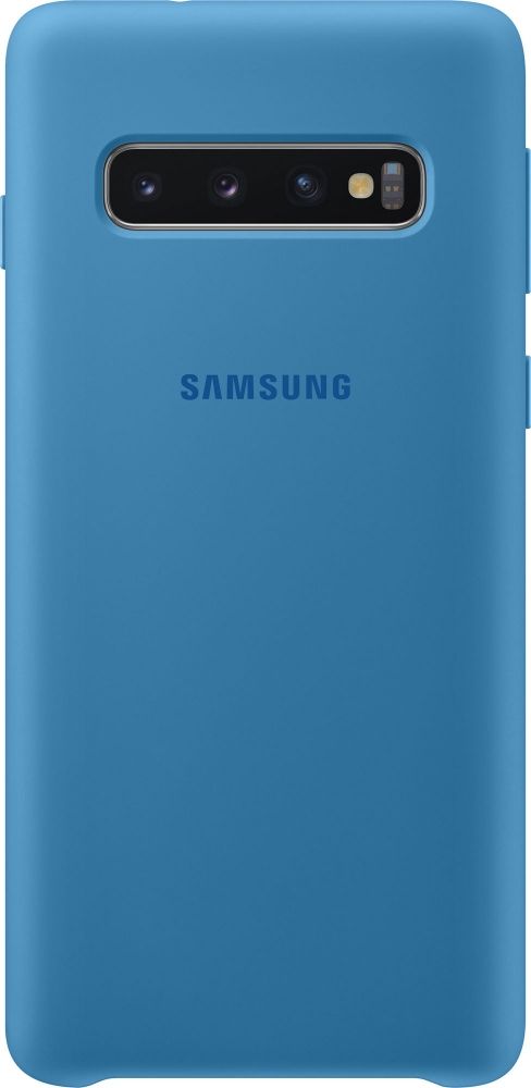 

Панель Samsung Silicone Cover для Samsung Galaxy S10 (EF-PG973TLEGRU) Blue