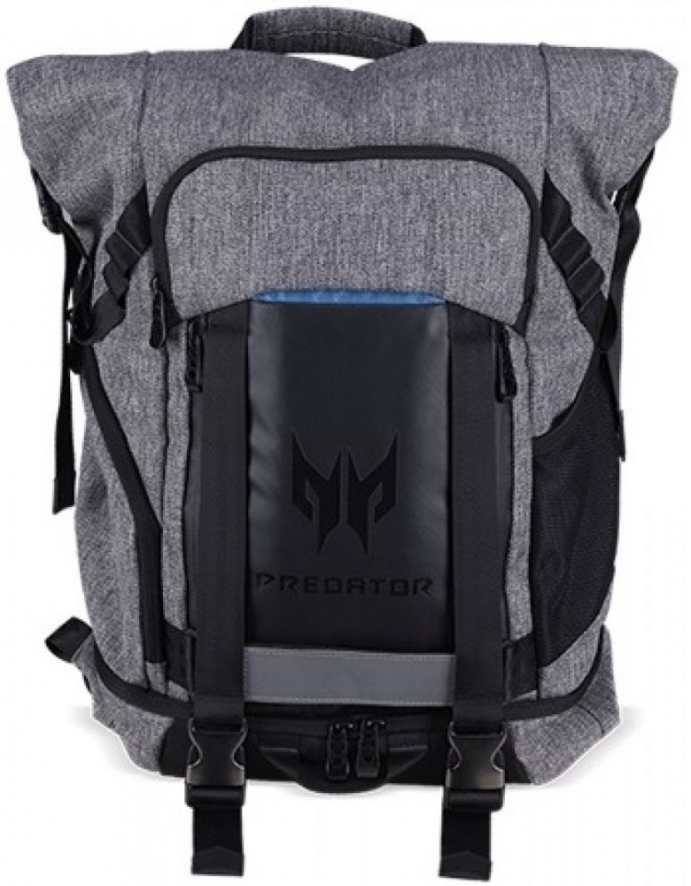 

Рюкзак для ноутбука Acer Predator Gaming Rolltop 15" NBS (NP.BAG1A.290) Gray/Teal Blue