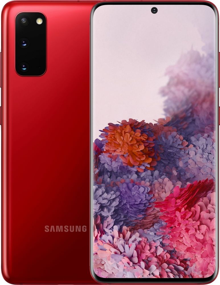 Акція на Смартфон Samsung Galaxy S20 (SM-G980FZRDSEK) Red від Територія твоєї техніки