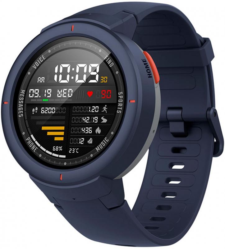 Акция на Смарт-часы Amazfit Verge Blue от Територія твоєї техніки