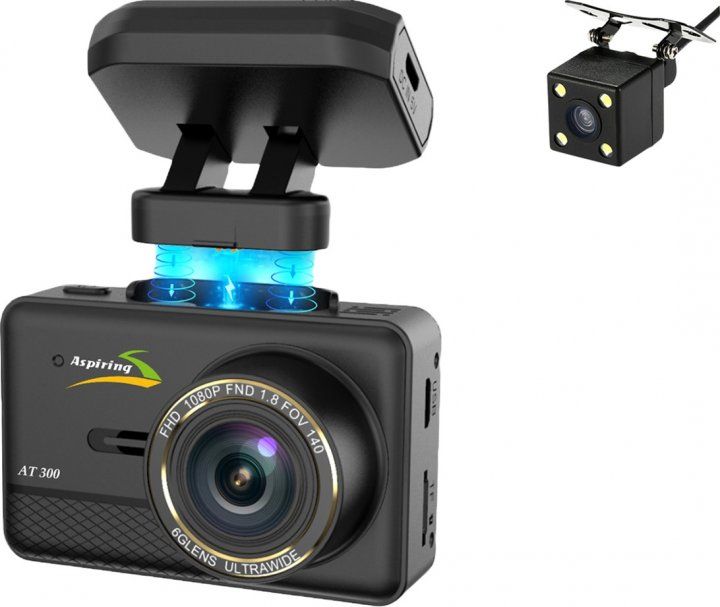 

Відеореєстратор Aspiring AT300 Dual, Speedcam, GPS (AT555412)